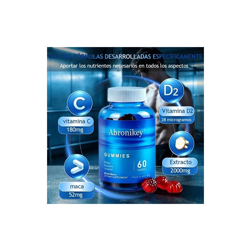 Gominolas Vitaminas Maca Vitamina Envase