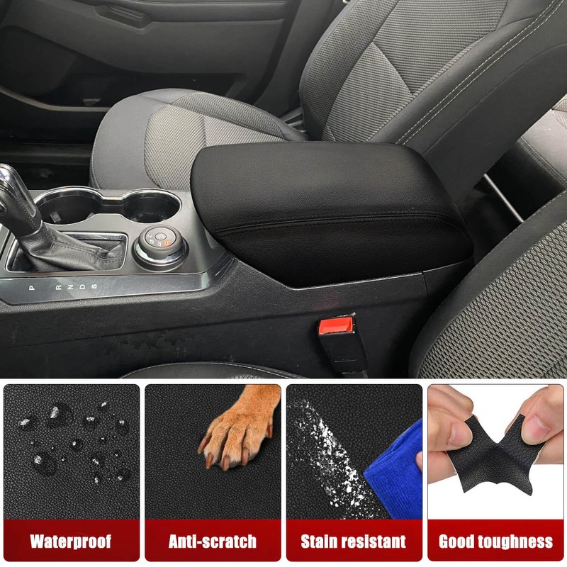 KBH Front Center Console Armrest Cover Replacement for Ford Explorer