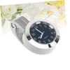JECOMPRIS 1.25 Inch Motorcycle Handlebar Clock Waterproof Aluminum Digital Car