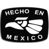 2 pcs Mexican Eagle Stickers, Calcomania Hecho en Mexico, 5 inches - Calcomania para Carro, Orgullo Mexicano