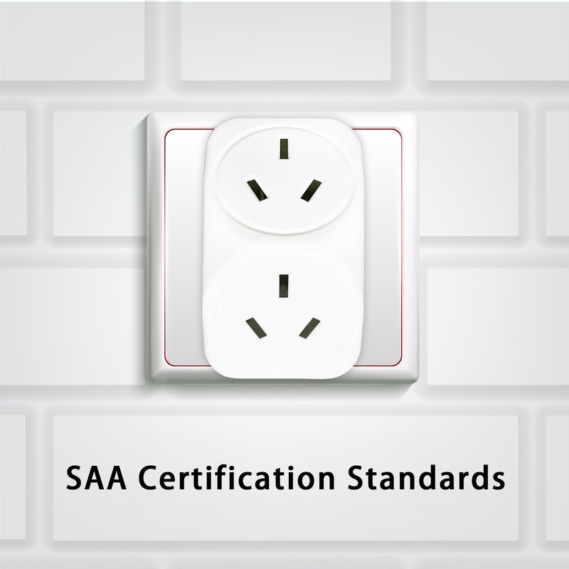 Multi Plug Outlet Extender 2 Pack - Double Outlet Adaptor,