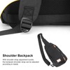 GOLDEN WOLF Chest Sling Bag Adjustable Shoulder Strap Waterproof Messenger