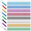 200 Pcs Emergency Whistles with Keychains, Aluminum Extra Loud Safety