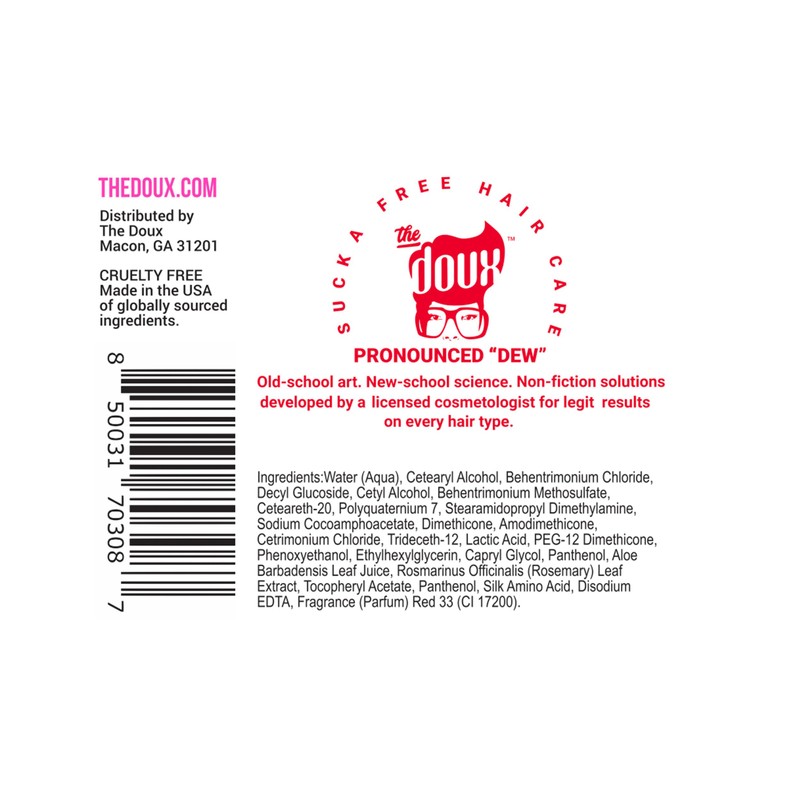 The Doux ONE LOVE Co-Wash for Curly Hair – Leave