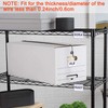 50PCS Basket Bin Labels Clip On,ChanQnTon Clear Plastic Labels for