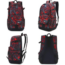 rickyh style School Backpack Travel Bag for Men & Women Lightweight College Back Pack with Laptop Compartmen