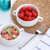 Doryh Juego de 12 Tenedores de Postre de Acero Inoxidable