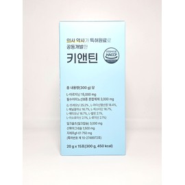 Key&Teen Youth Key Formula 20g x 15 packets 1 / 키앤틴 청소년 키 포뮬러 20g x 15포 1개