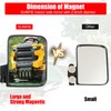 SUNPIE Side Mirror for Tractor Wide View Magnetic Mirrors Compatible