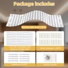 Dreamtrue 4PCS LED Backlight Sheet, 36W 6000K White Light Board,Bendable&Cuttable