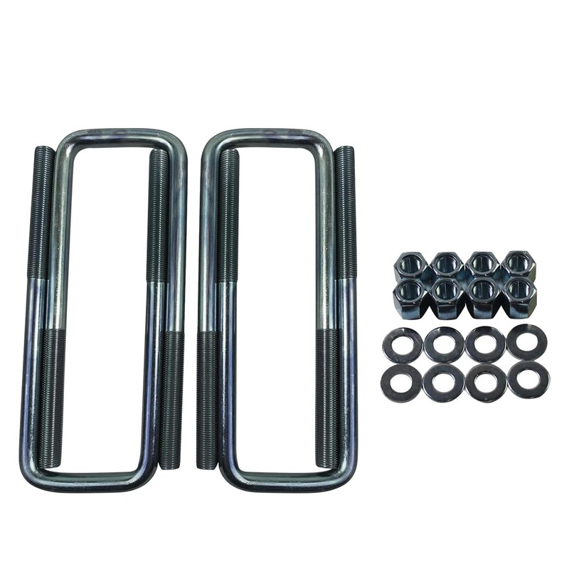 BST BSSP Rear Leaf Spring Axle Square U-Bolt Kit Compatible