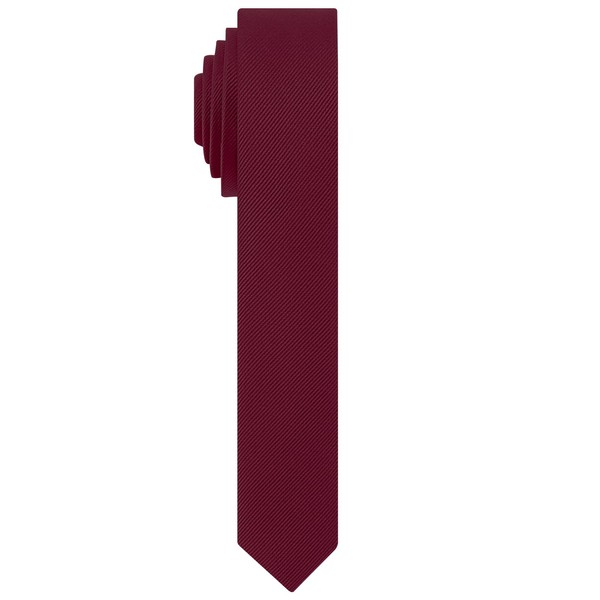 Men's Slim Ties Solid Pure Color 1.58" (4CM) Plain Necktie