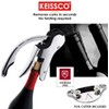 Stainless Steel Wine Opener Compact Vertical Corkscrew Wine Bottle Opener