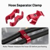 EVIL ENERGY Hose Separator Clamp, Fuel Line Mounting Clamp Aluminum