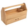 Kings County Tools Wood Tool Box - 22” Wooden Caddy