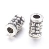 Spacer Tube Spacers Beads Silver Spacer Metal Beads 7 x