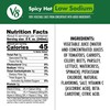 V8 Low Sodium Spicy Hot 100% Vegetable Juice, 46 fl