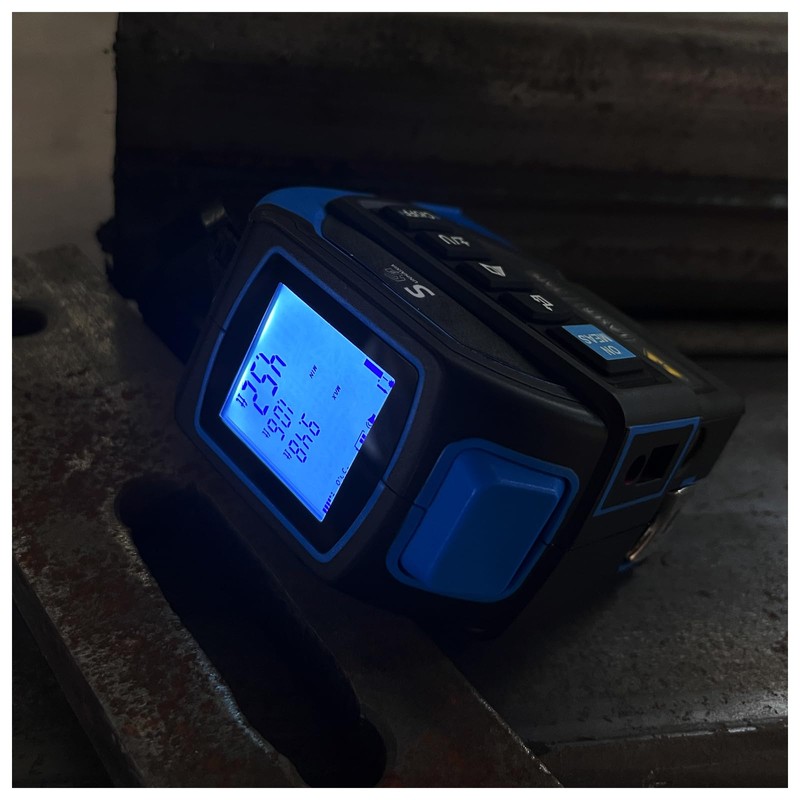 4 in 1 Laser Tape Measure，Laser Crosshairs | 130ft/40m Laser