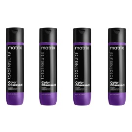 Matrix Total Results Color Obsessed Conditioner 10.1oz (Pack of 4)