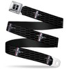 Buckle-Down Seatbelt Belt Mustang XL