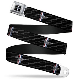 Buckle-Down Seatbelt Belt Mustang XL