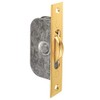 SASH WINDOW AXLE PULLEY NO 3 SQUARE POLISHED BRASS FOREND