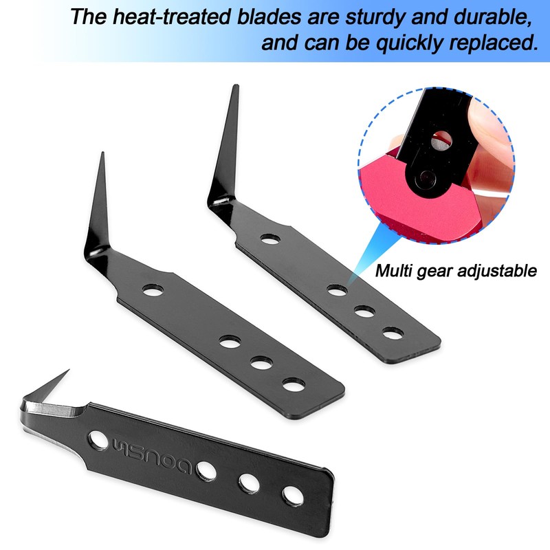 agnirame Windshield Removal Tools,Universal Car Windscreen Quick Release Cold Knife
