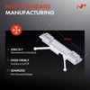 A-Premium 20PCS Metal & Nylon Trim Glass Weatherstrip Molding Clip