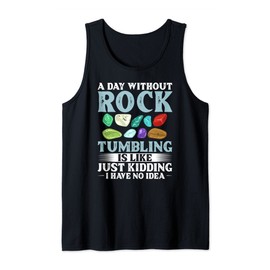 Rock Tumbling Stone Polish Kit Beginner Machine Tank Top