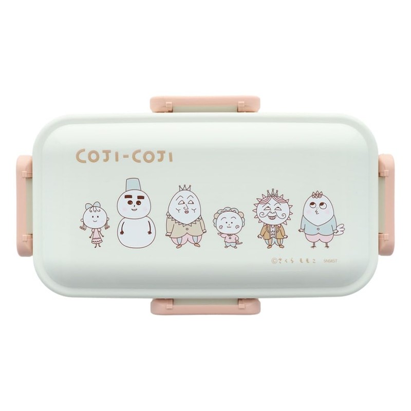 Kojikoji [Bento Box] Antibacterial 4-Point Locking Lunch Box / B
