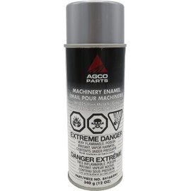 Agco Paint Machinery Enamel Protects Against Rust Aerosol Spray Can (M1025 Flint Metallic Gray)