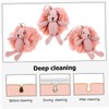 Baluue 1pc Cute Cartoon Animal Shower Sponge Mesh Bath Pouf