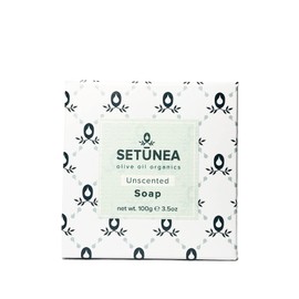 Setunea Organic Olive Oil Unscented Soap Bar 100g