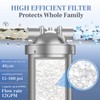 OEMIRY Whole House Water Filter, Stainless Steel Filter Housing, 10"x4.5"