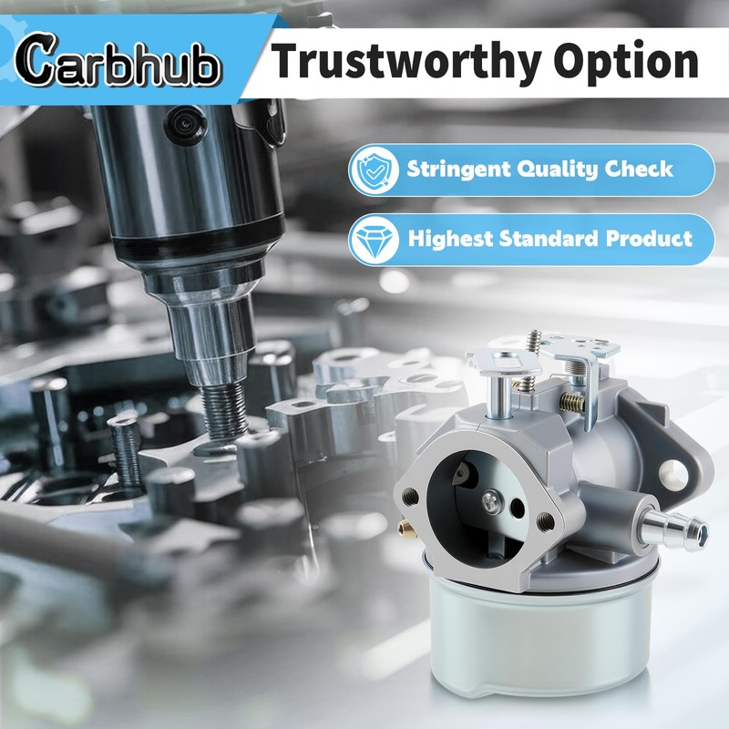 Carbhub 640052 Carburetor for Tecumseh HMSK80 HMSK90 HMSK100 LH318SA LH358SA