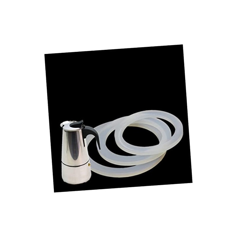 MAGICLULU 10 Piezas Anillo de Silicona para Cafetera Junta de