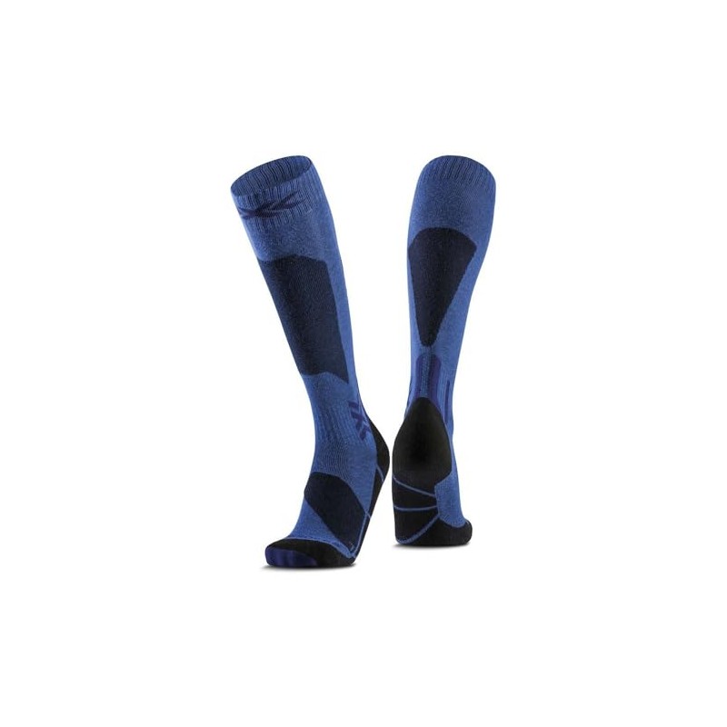 X-Socks® SKI DISCOVER OTC BLUE BLOSSOM/NAVY SIZE 45-47, Blue/black