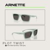 ARNETTE Plot Twist AN4346 296487 57MM Mint Matte Top/Shiny/Dark Grey