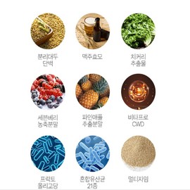 Low molecular fermentation enzyme Khorasan wheat grain fermentation enzyme decomposition multizyme powder 150g 2pcs / 저분자 발효효소 호라산밀 곡물발효 효소분해 멀티자임 분말 가루 150g 2개