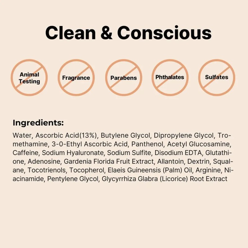 Sérum Coreano Vitamina C 13% Antioxidante