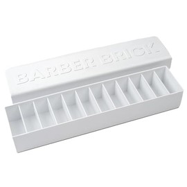 Castle Barber Supply El Ladrillo Del Barbero (Blanco)