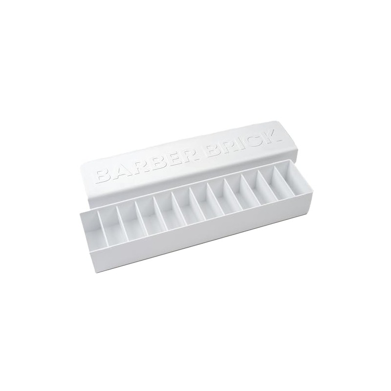 Castle Barber Supply El Ladrillo Del Barbero (Blanco)