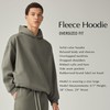 Project Titan Men's Oversized Fleece Hoodie Casual Hoodies Pullover Hooded