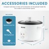 Aroma Housewares 4-Cups (Cooked) / 1Qt. Rice & Grain Cooker