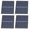 4Pcs 0.65W 2V DIY Solar Panel Module System for Solar