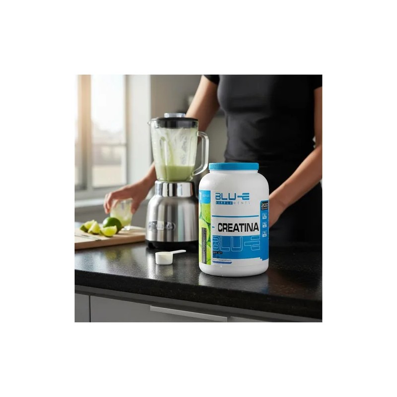 Creatina Blu-e Monohidratada 1k 200 Servicios Varios Sabores