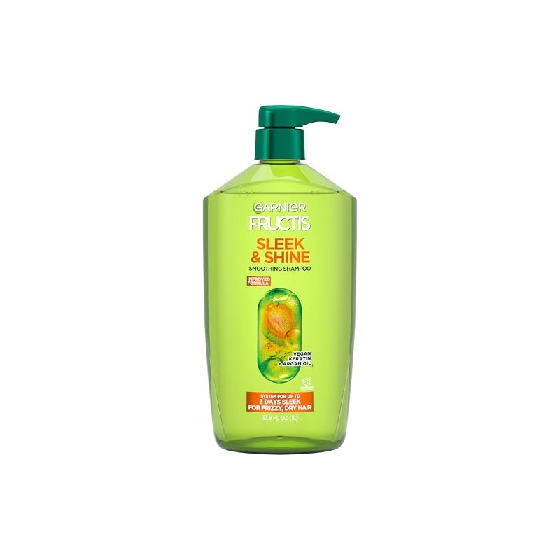 Garnier Hair Care Fructis Sleek and Shine Shampoo, 33.8 Fluid