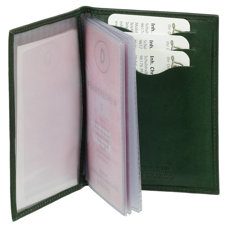 Leather ID Card Holder Credit Card Holder Car Folder Various