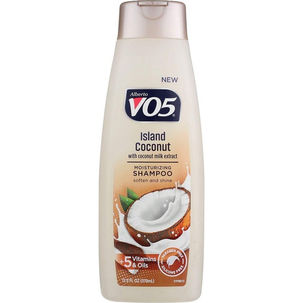 VO5 Moisturizing Shampoo - 12.5 Fl Oz - Island Coconut Leaves Hair Looking Vibrant and Beautiful