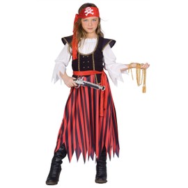 Ciao - Pirate Costume Fancy Dress Girls (Size 3-4 Years)